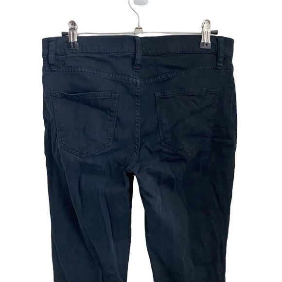 Madewell 27 Skinny Skinny Jeans Black Solid Pants Stretch Basic - Picture 7 of 8